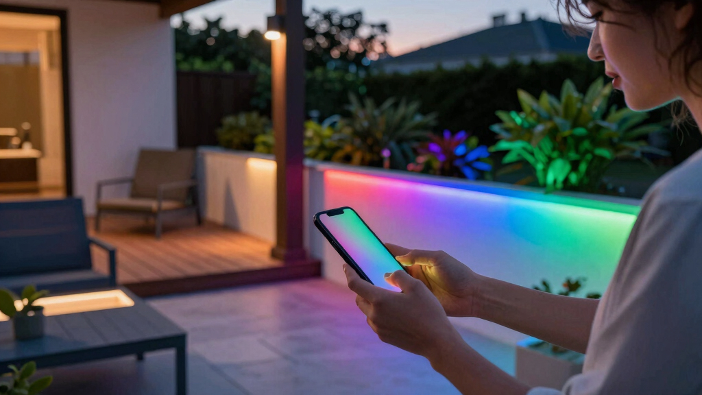 best color changing outdoor lights