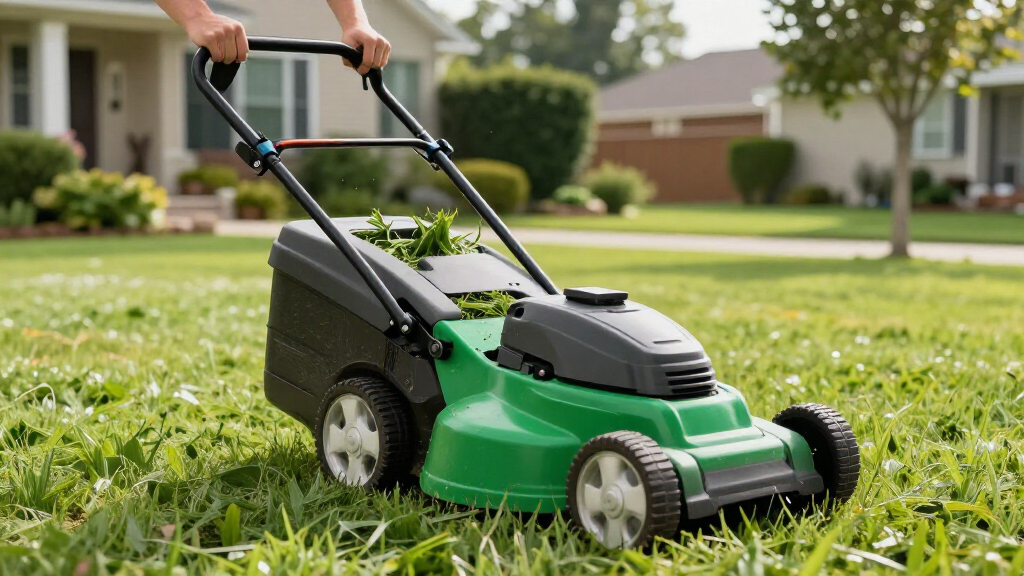 lawn sweeper