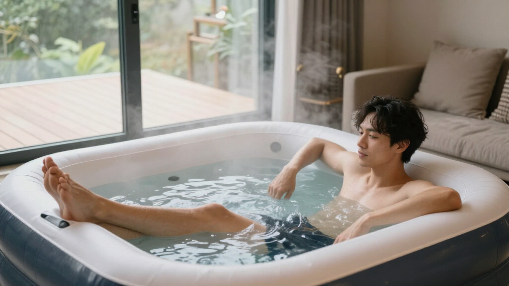 inflatable hot tub
