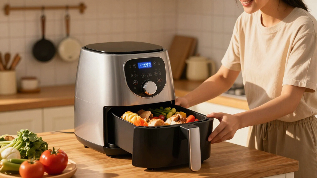 air fryer features for batch cooking