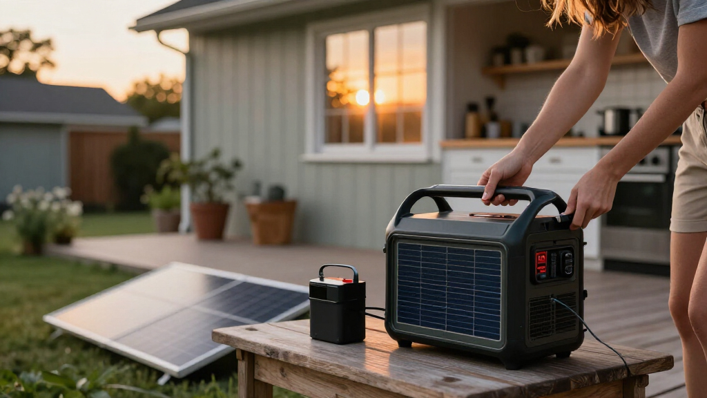 solar generators with battery backup