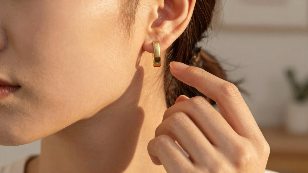 best 14k gold flat back earrings