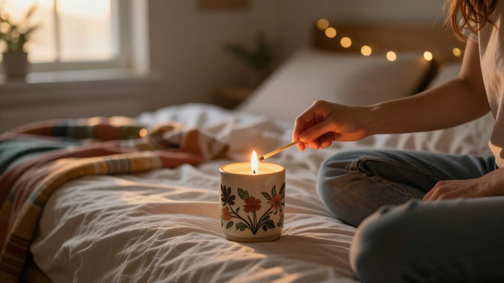 dorm room decorative candles