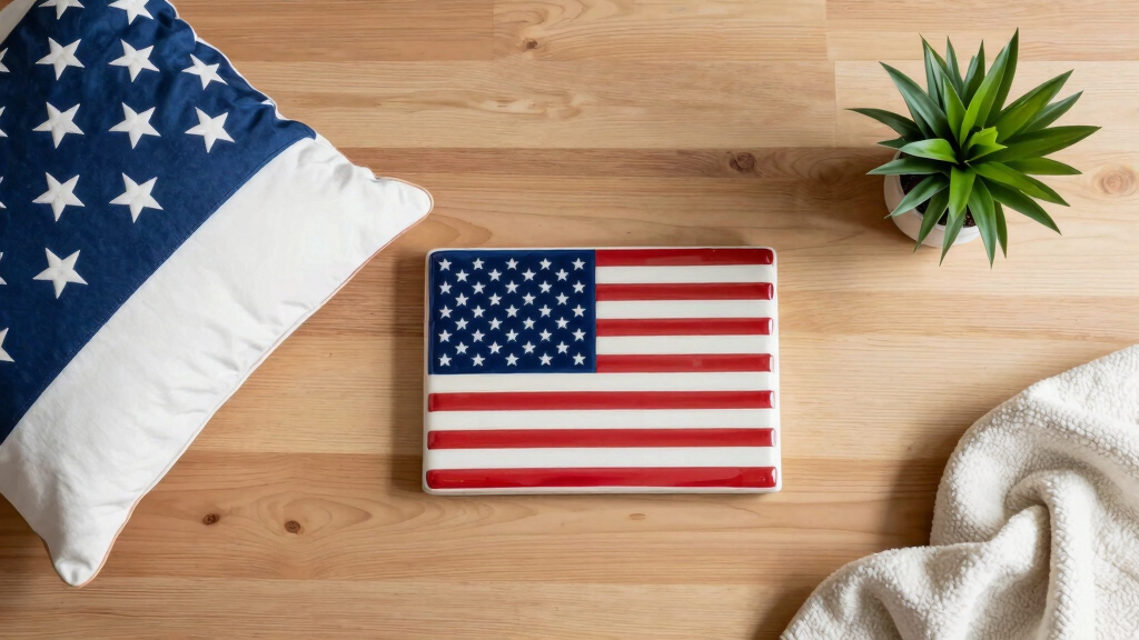 senior-friendly patriotic home decor