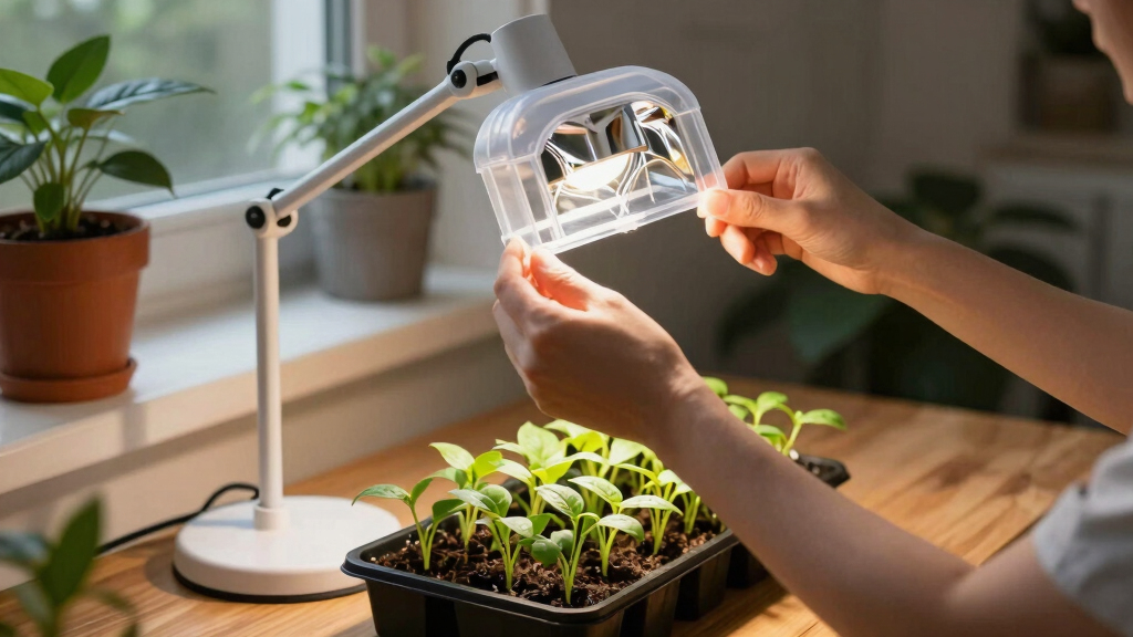 best grow light for seedling hardening indoors