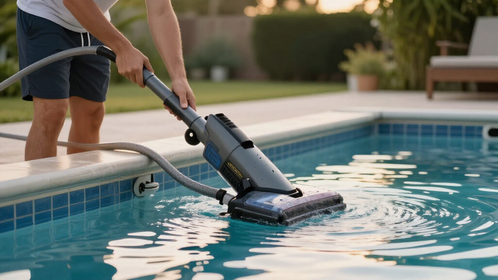 automatic pool vacuum for vinyl liner