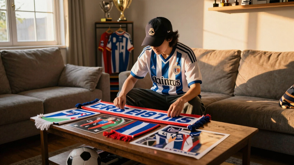 soccer fan memorabilia