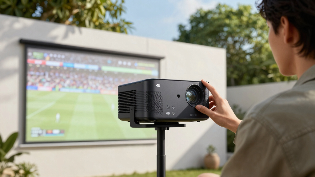 4K outdoor projectors for sports