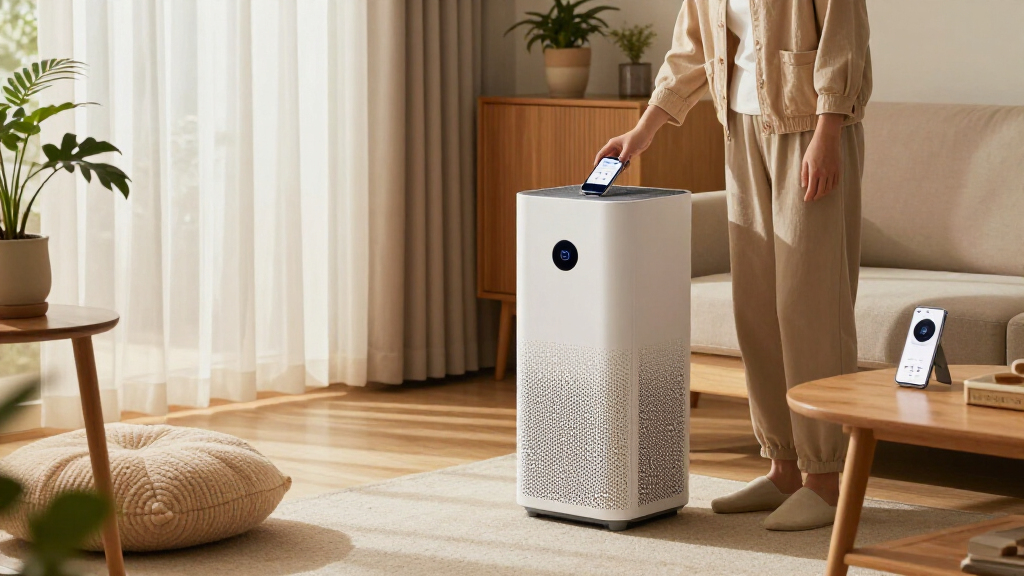 smart air purifier with app control
