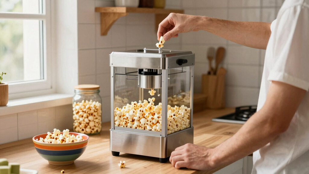 automatic popcorn makers
