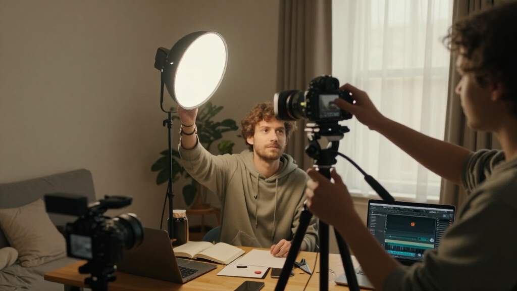 led light kit for celebrity style youtube shoots
