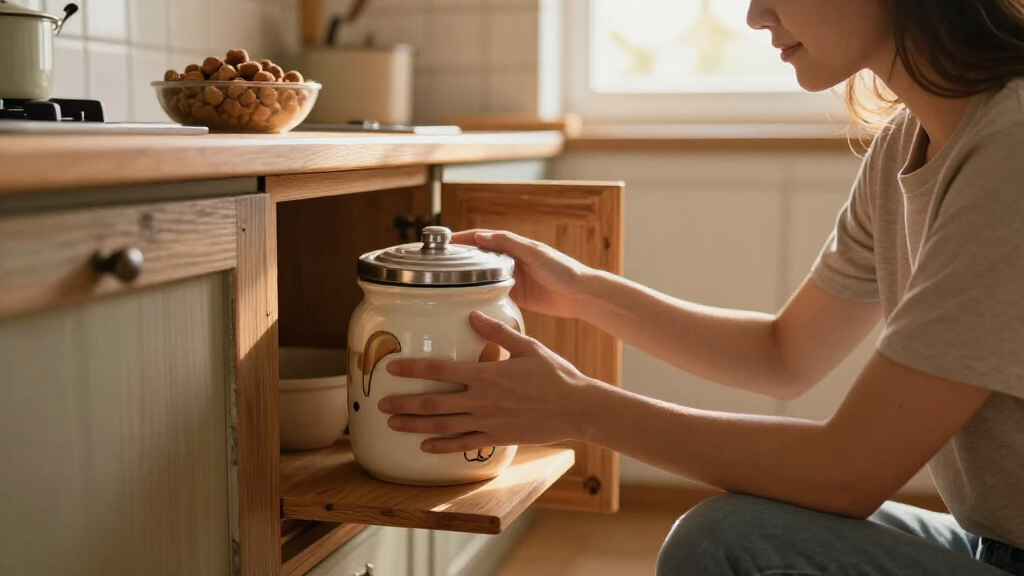 dog food storage container