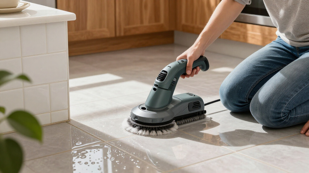 cordless electric scrubbers