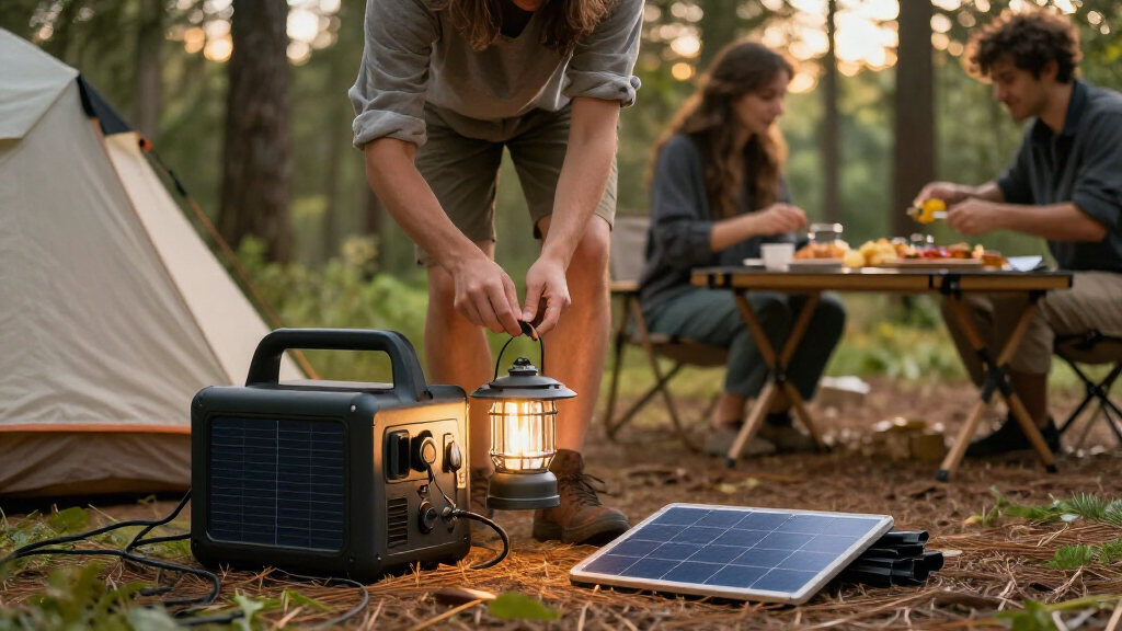 portable solar generators for camping