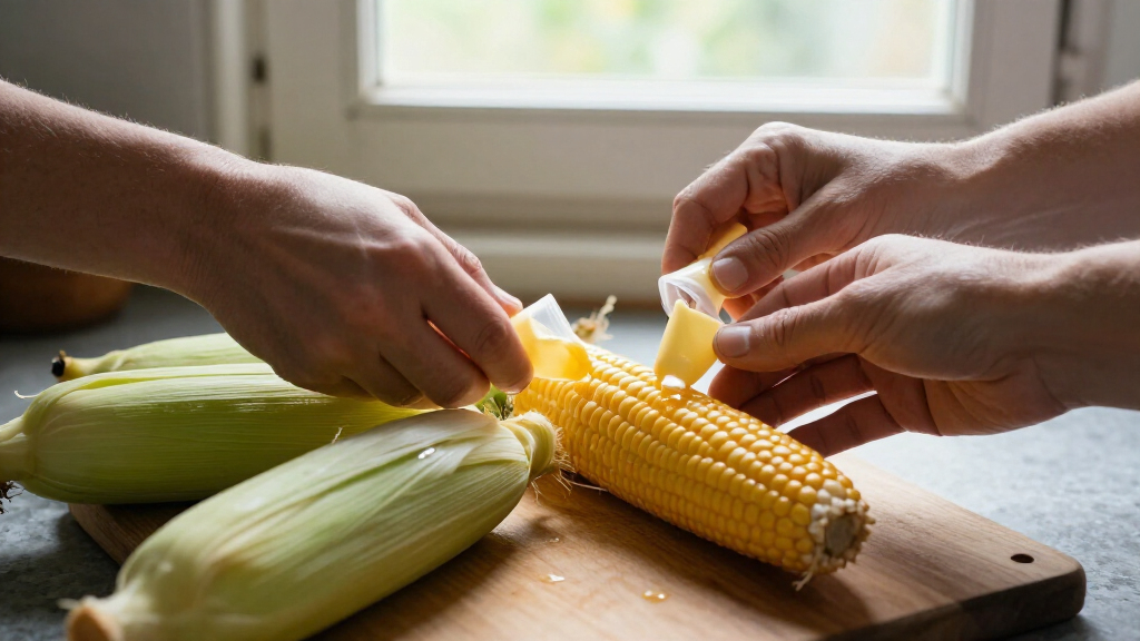 disposable butter bullets for corn