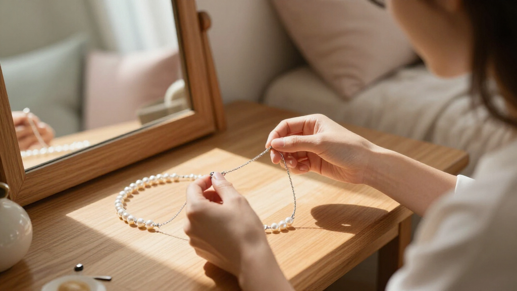 pearl necklace sets