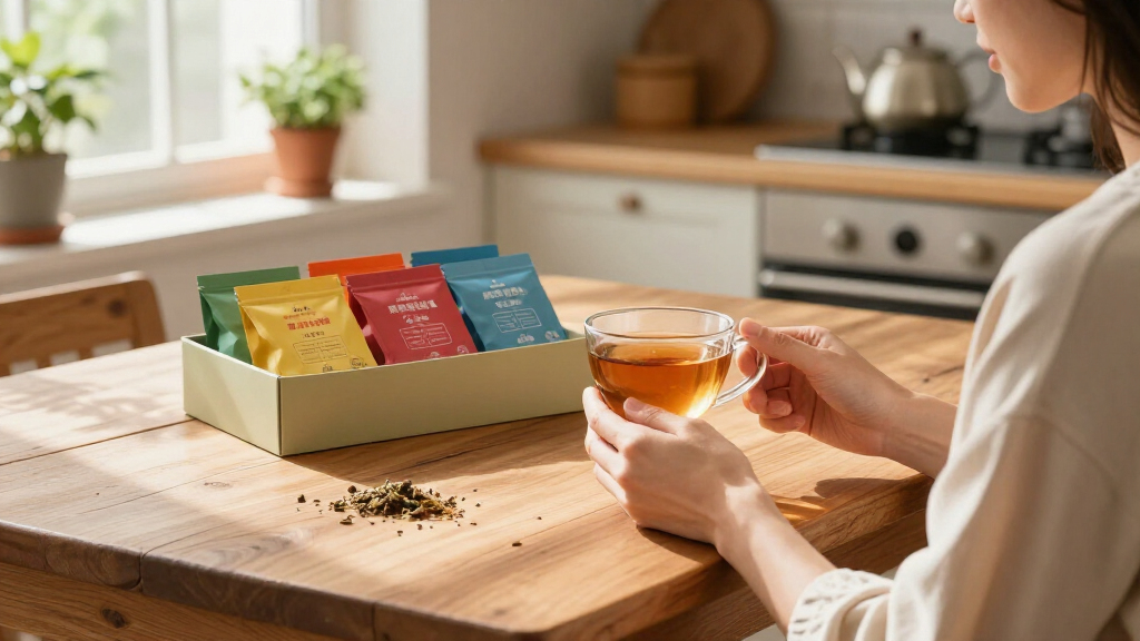 herbal tea assortment gift box