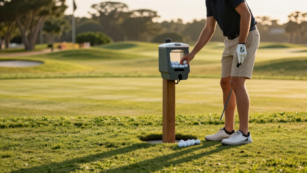 golf ball dispensers for home ranges