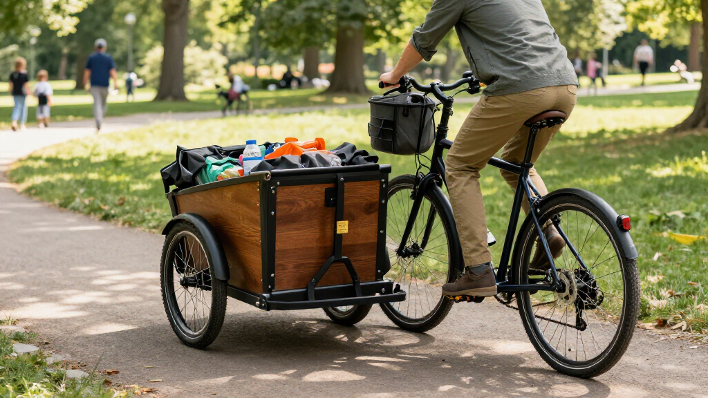 cargo bike trailers for hauling