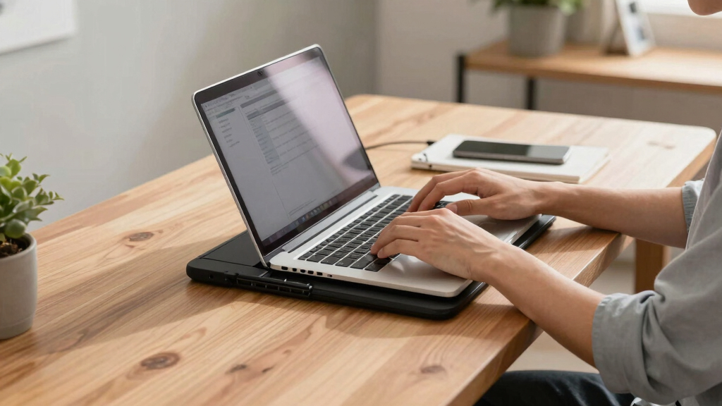 best portable standing desk risers