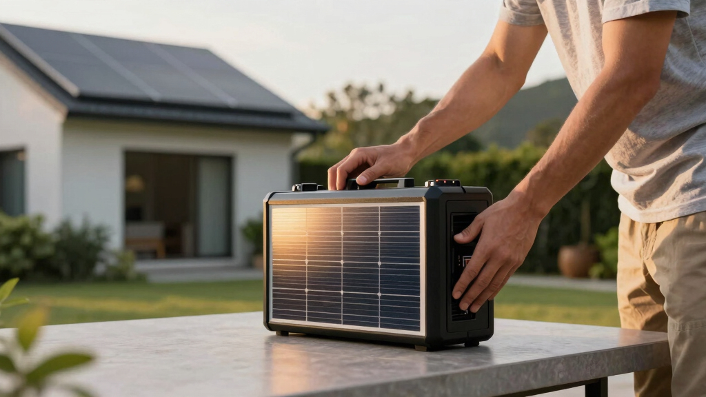 solar-powered backup batteries