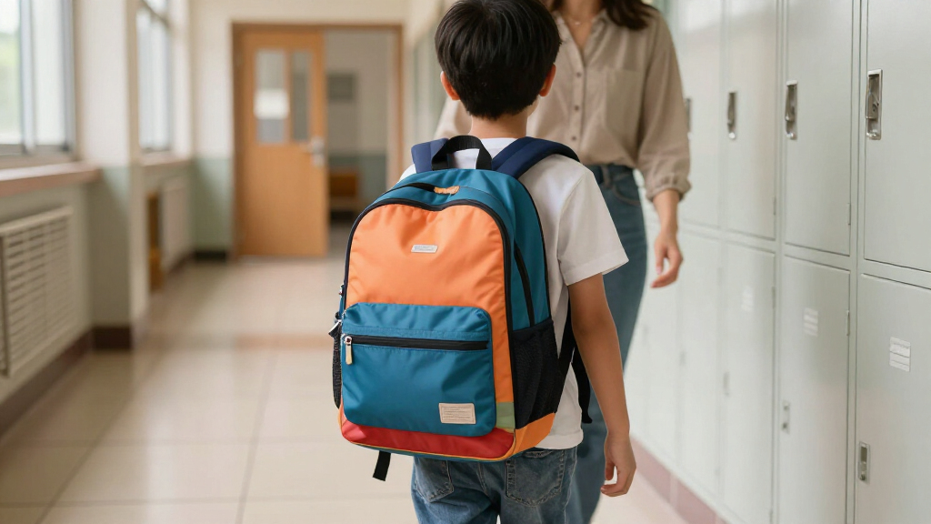 kids' backpack with laptop compartment