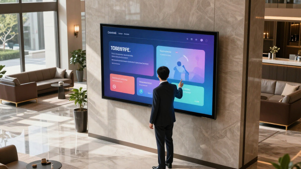 best commercial digital signage display for lobby signage