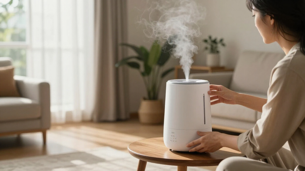 evaporative humidifier large room