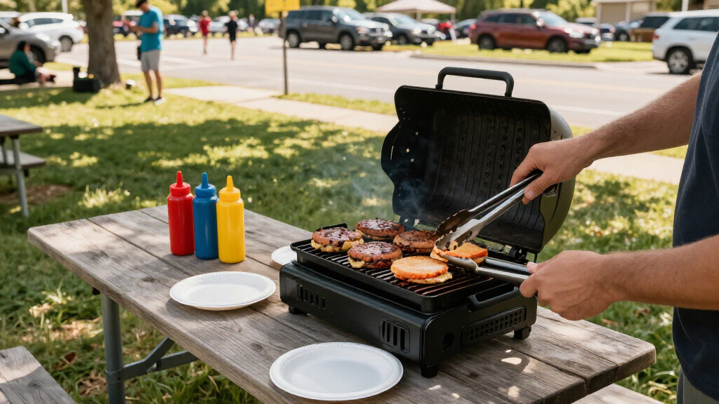 portable tailgating grills