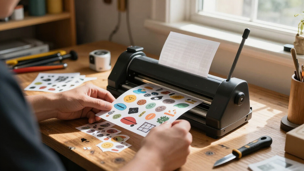 laminator for sticker business