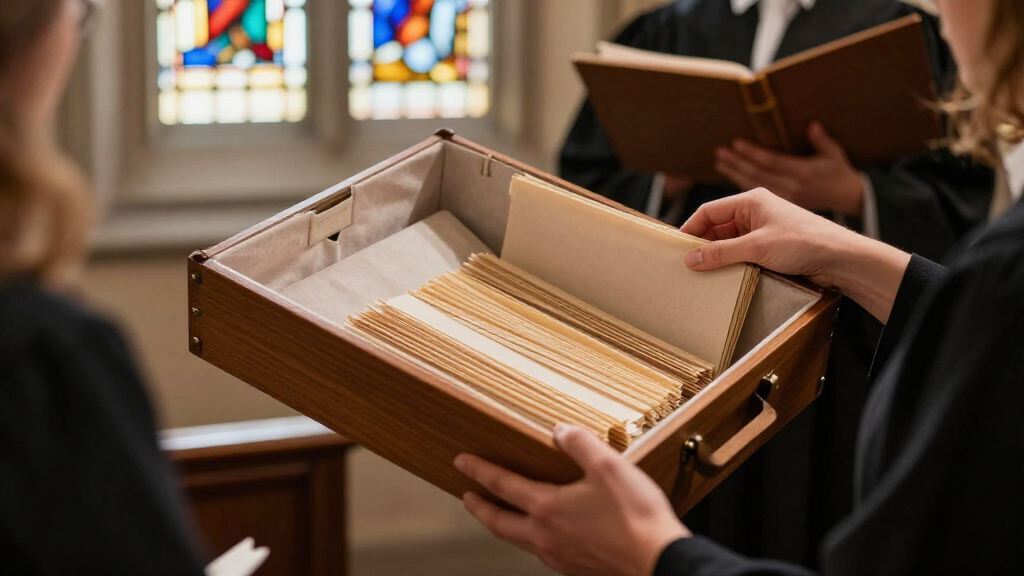 choir folder storage case