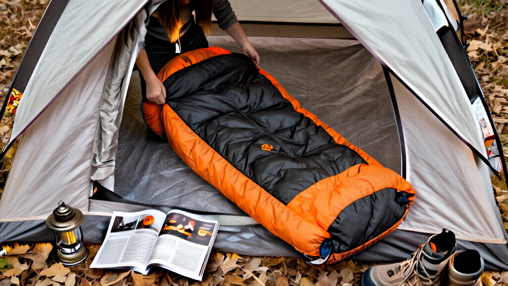 Halloween camping sleeping bags