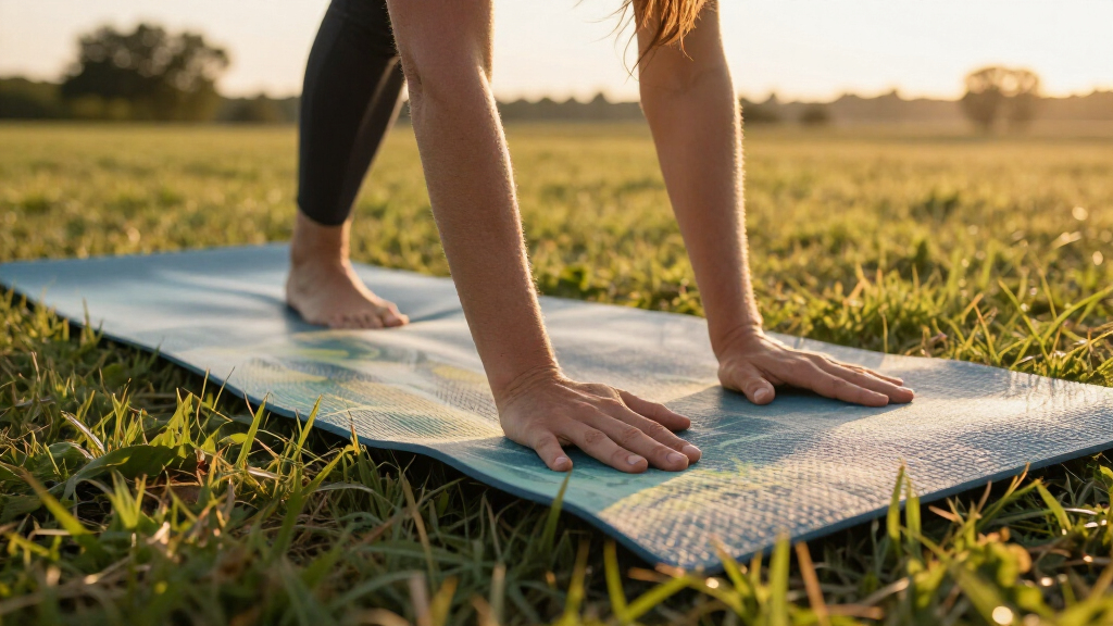 yoga mat for beginners non slip