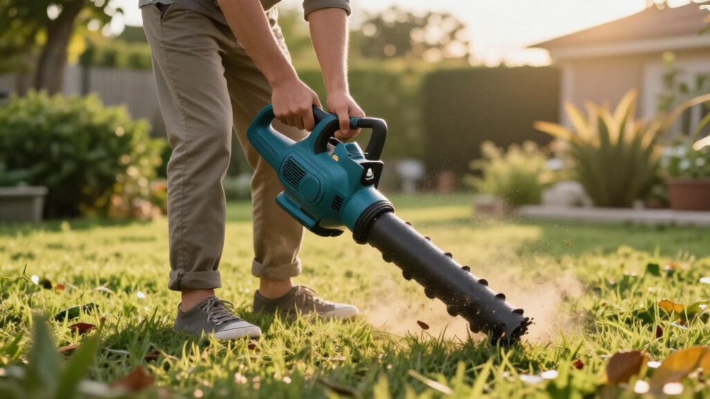 electric leaf blowers