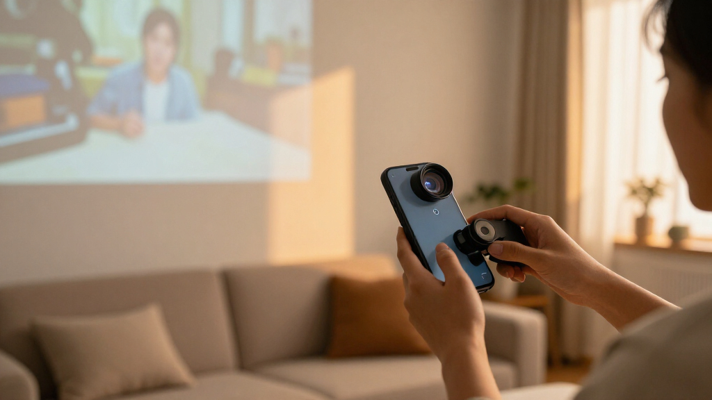 smartphone projector accessories