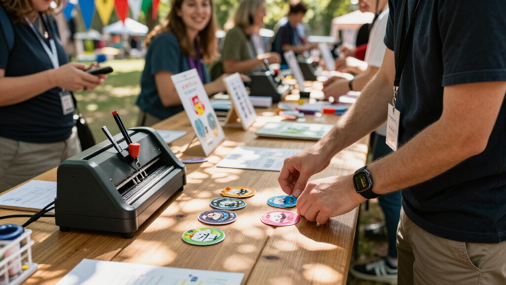 badge maker machine for events