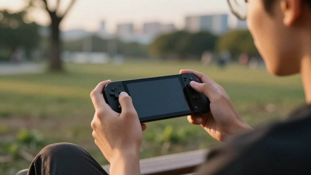portable handheld gaming consoles