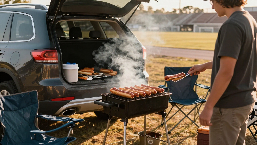 portable tailgating grills