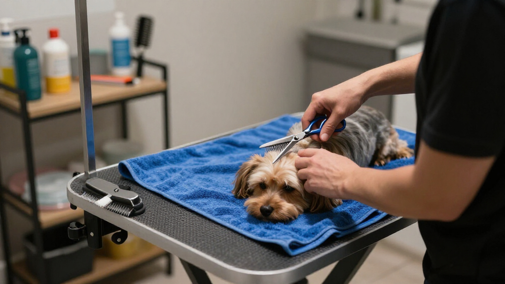 grooming tables for pets