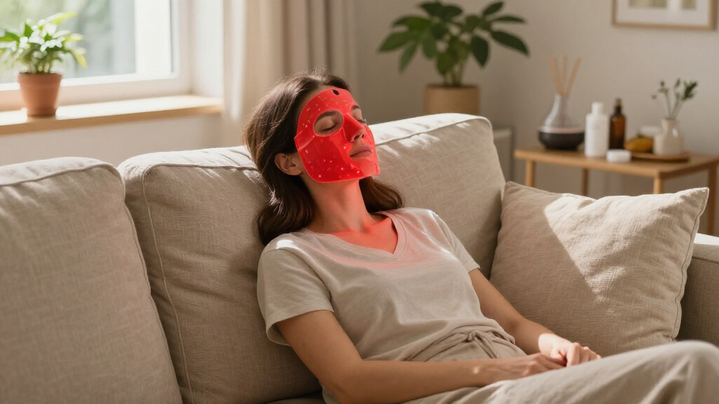red light therapy face masks premium