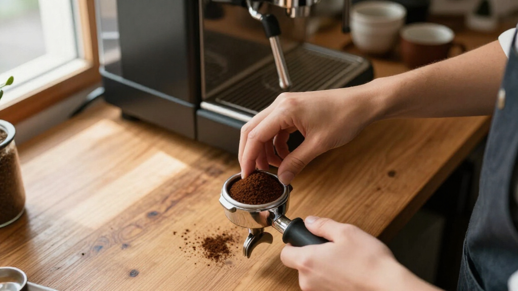 ground espresso for espresso machine