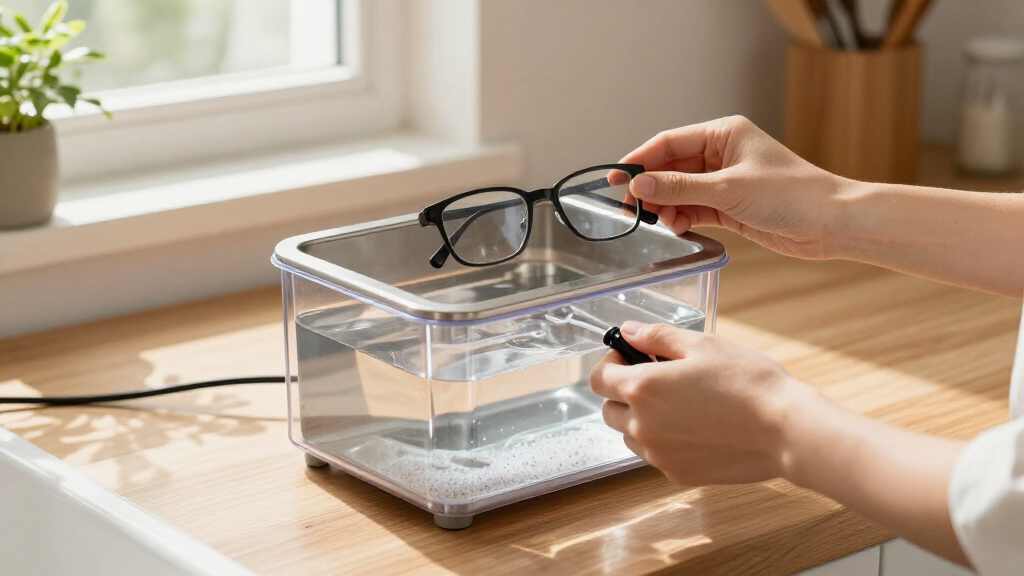 best ultrasonic cleaner for eyeglasses