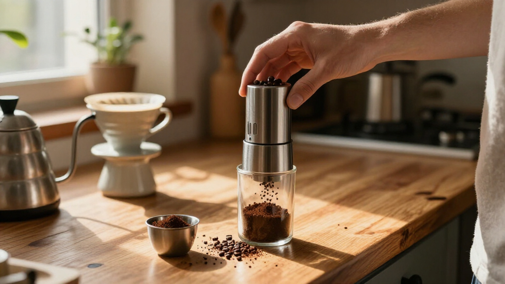 coffee grinders with anti static