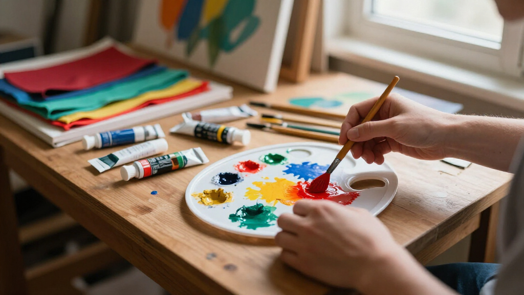 acrylic paint sets