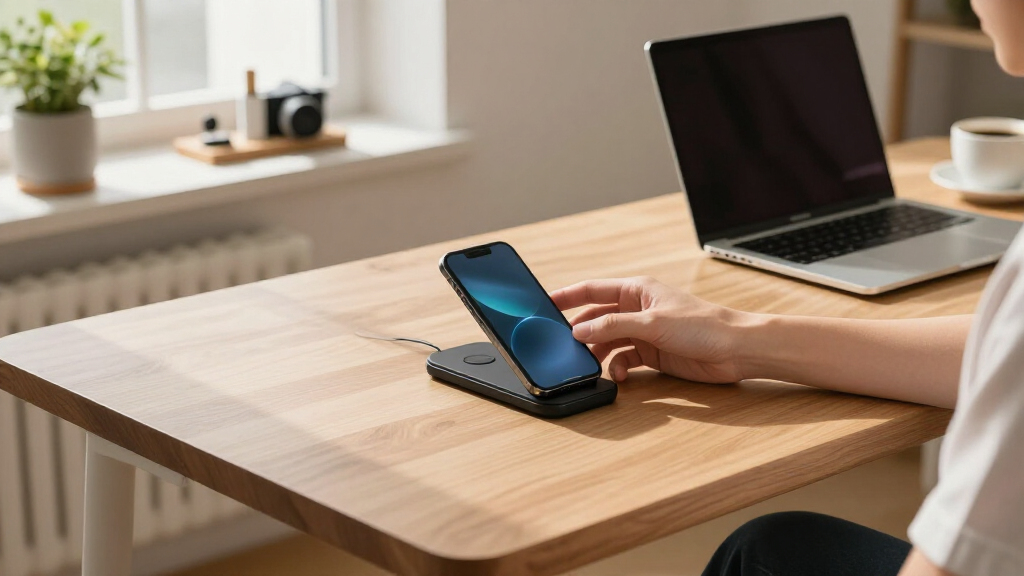 wireless charging stations for desks