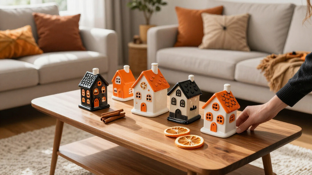 best Halloween spice village decorations
