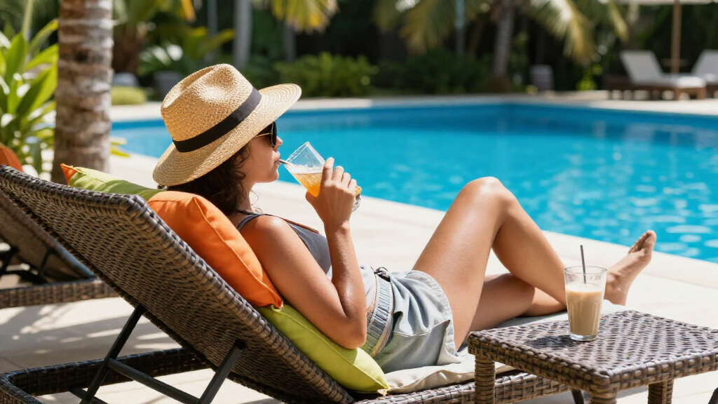 poolside patio furniture