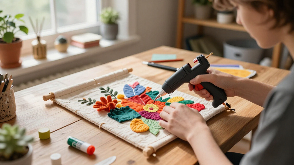 glue guns for crafting and diy decor