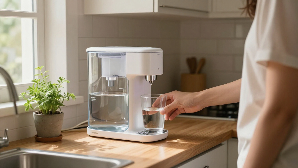 countertop water dispenser for small kitchens