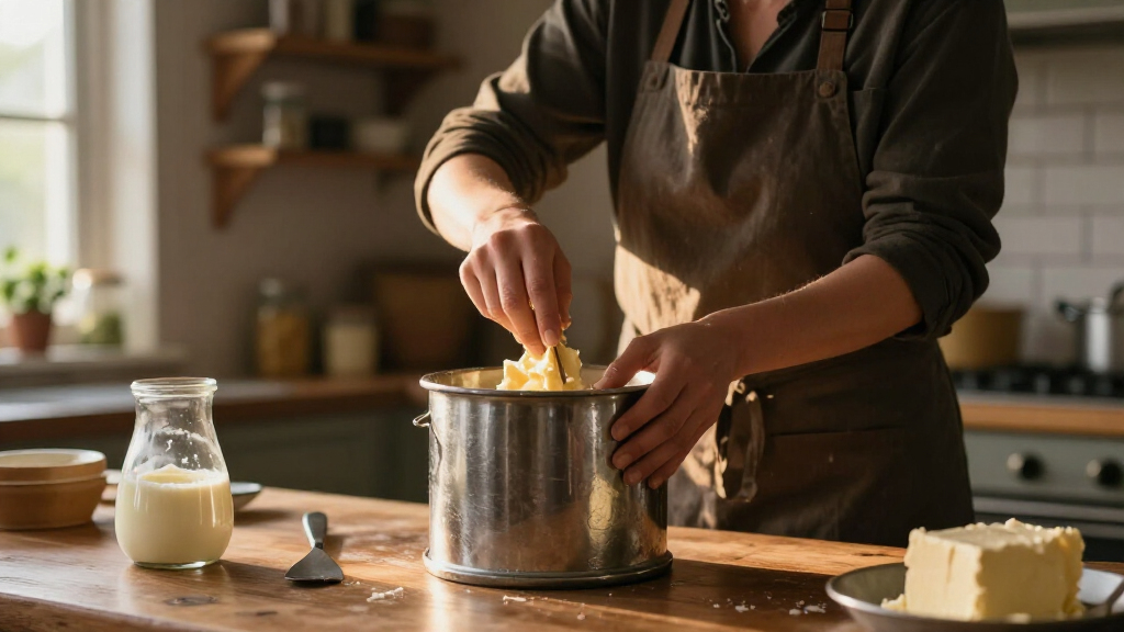 stainless steel butter churn for home